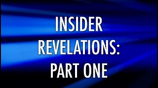 David Wilcock_Insider Revelations, Part One