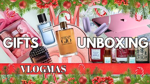 VLOGAMS | Christmas Gifts First Impression Unboxing