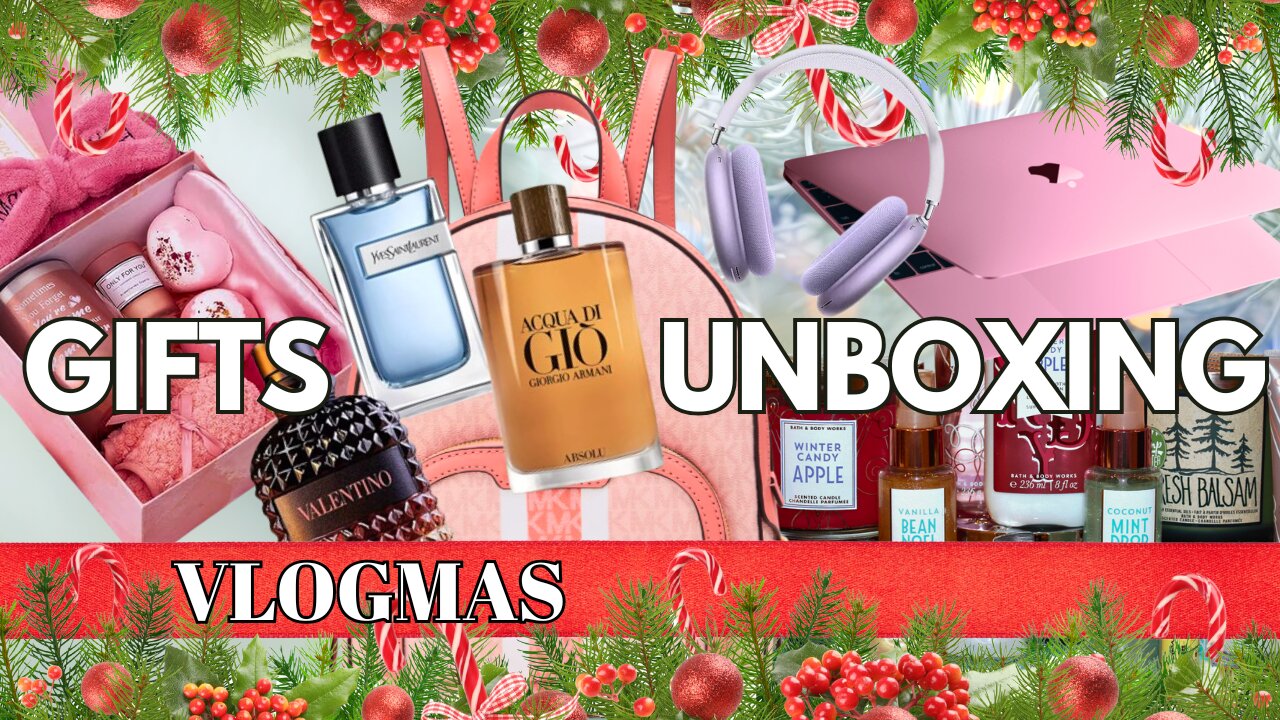 VLOGAMS | Christmas Gifts First Impression Unboxing