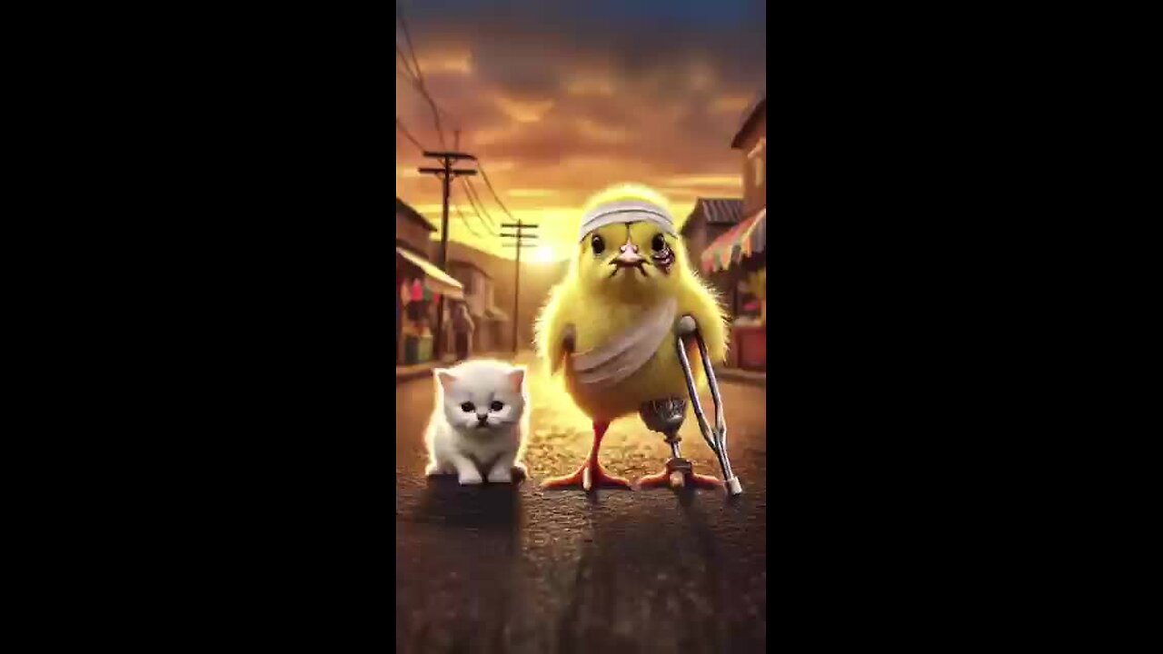š„Chick & Catš_ A heartwarming Friendshipā¤