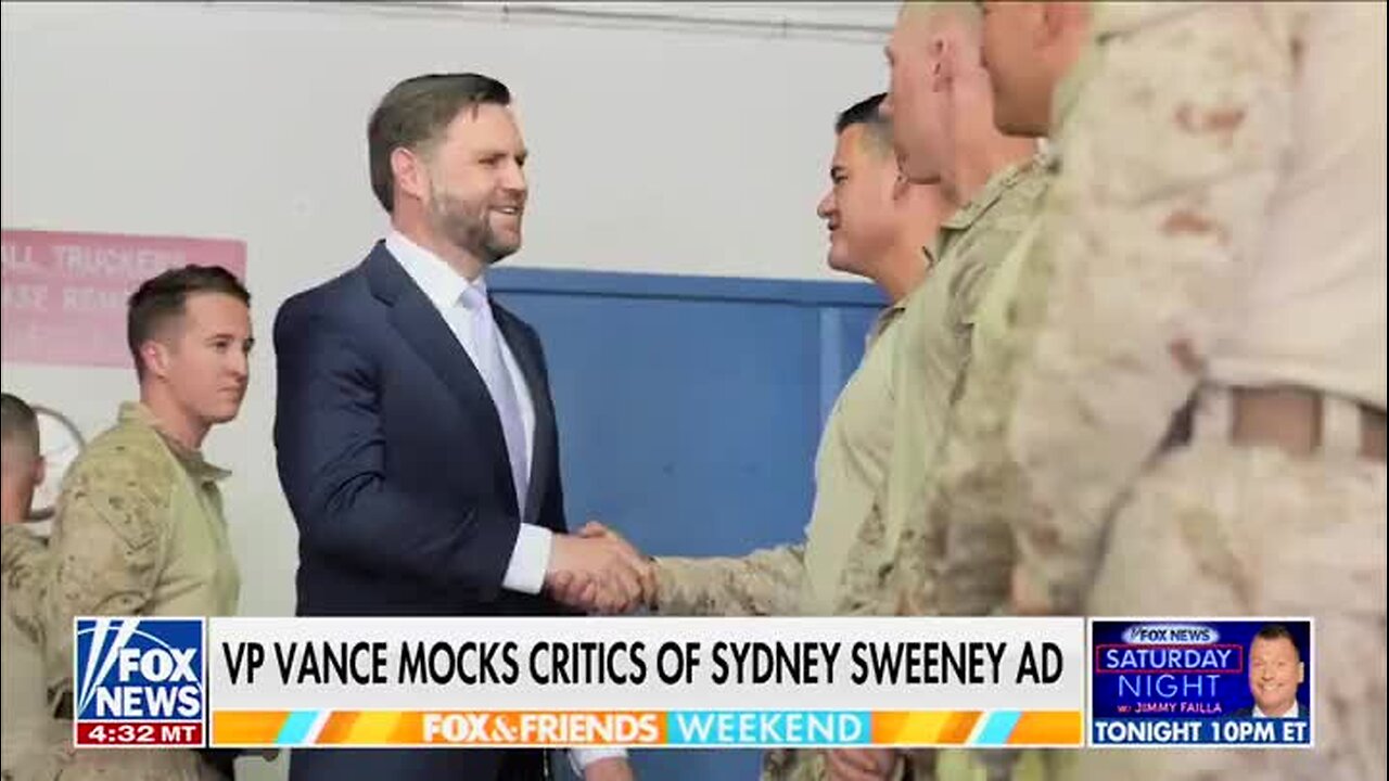 VP Vance: ‘My Political Advice to the Democrats Is Continue to Tell Everybody Who Thinks Sydney Sweeney Is Attractive Is a Nazi’