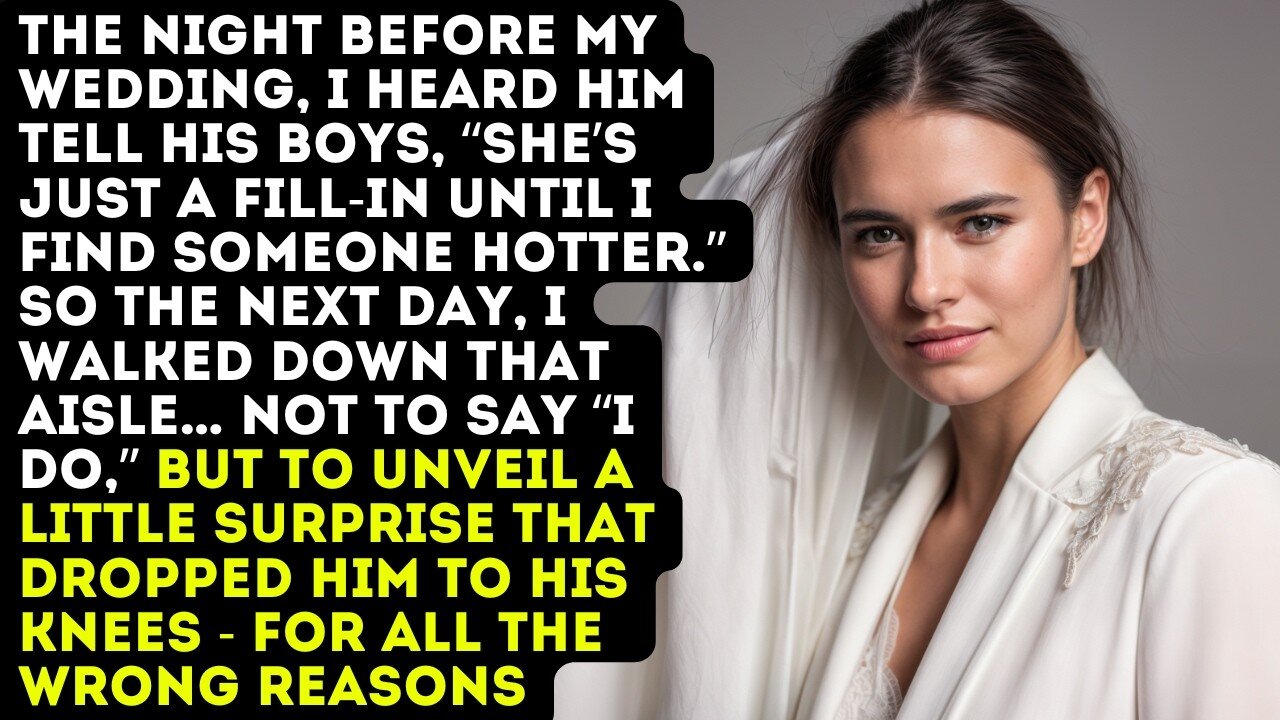 I Caught My Fiancé Mocking Me the Night Before Our Wedding—So I Gave Him a Ceremony He’ll Never.....