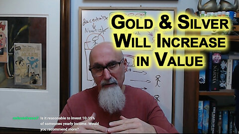 Gold & Silver Will Increase in Value During an Inflationary Period