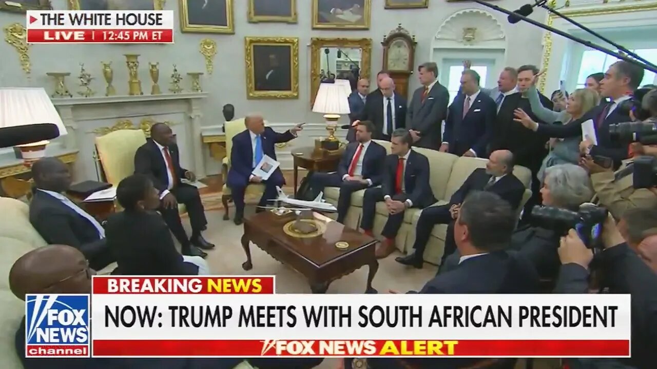 Trump EXPLODES, THREATENS JOURNALIST in Oval Office