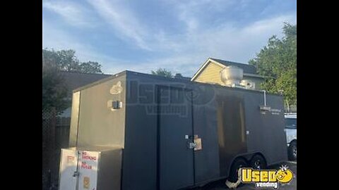 2020 8' x 24' Kitchen Food Concession Trailer with Pro-Fire System for Sale in Texas!