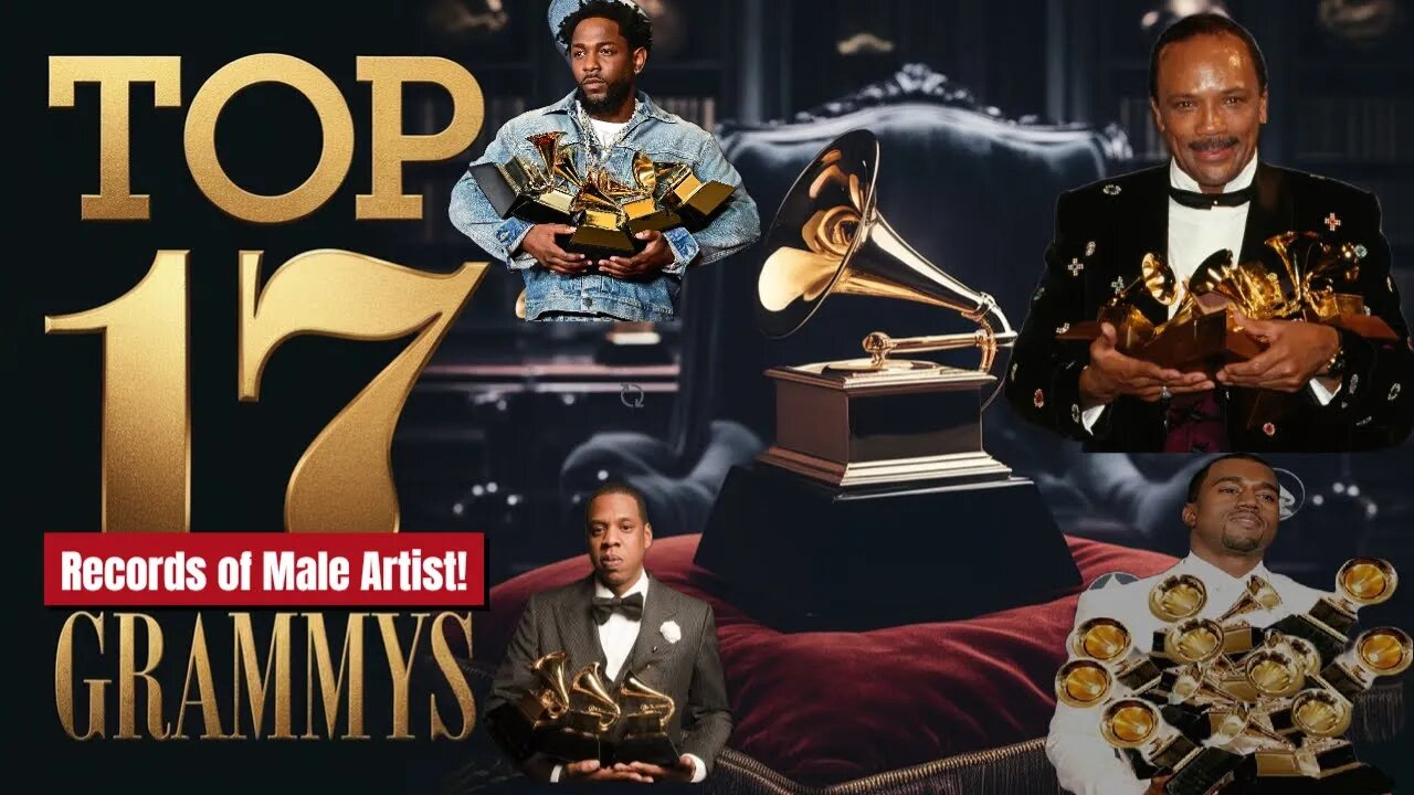 17 Record-Breaking Grammys for Male Artists!