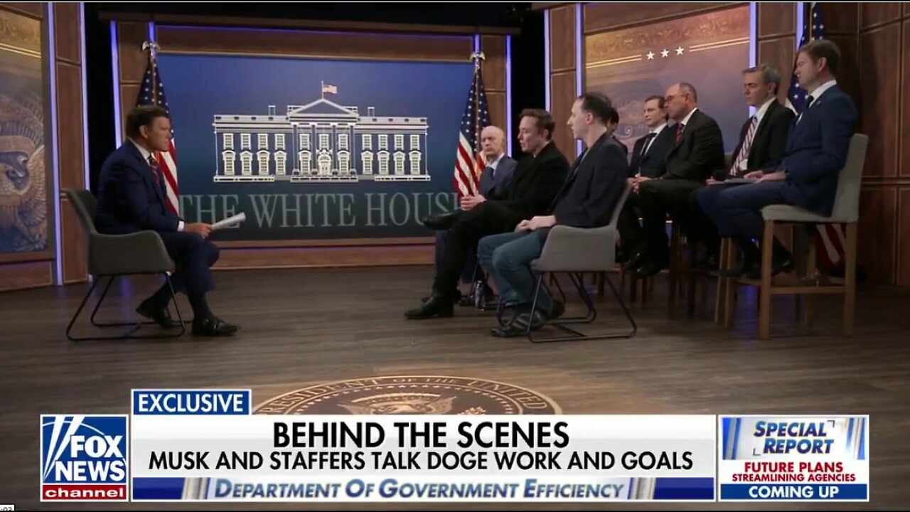 Bret Baier’s full interview with Elon Musk and the DOGE Team