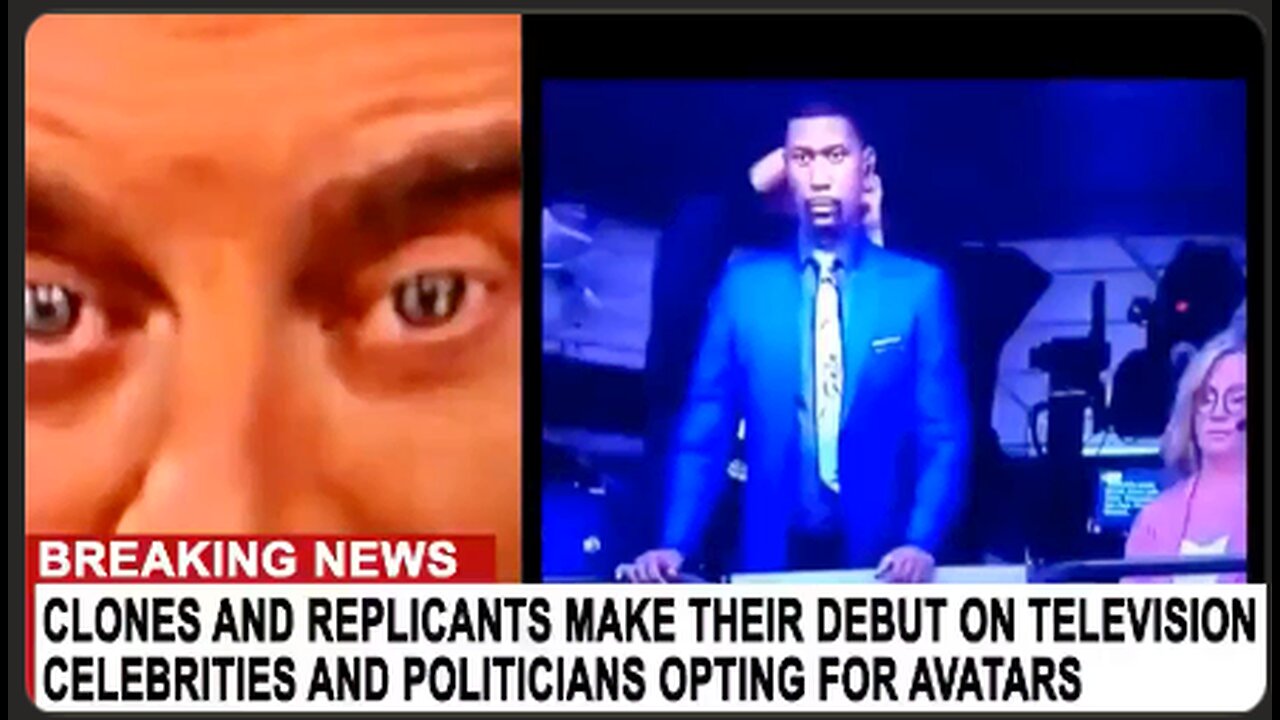 CLONES AND REPLICANTS MAKE THEIR DEBUT ON TELEVISION - CELEBS & POLITICIANS GOING "AVATAR"
