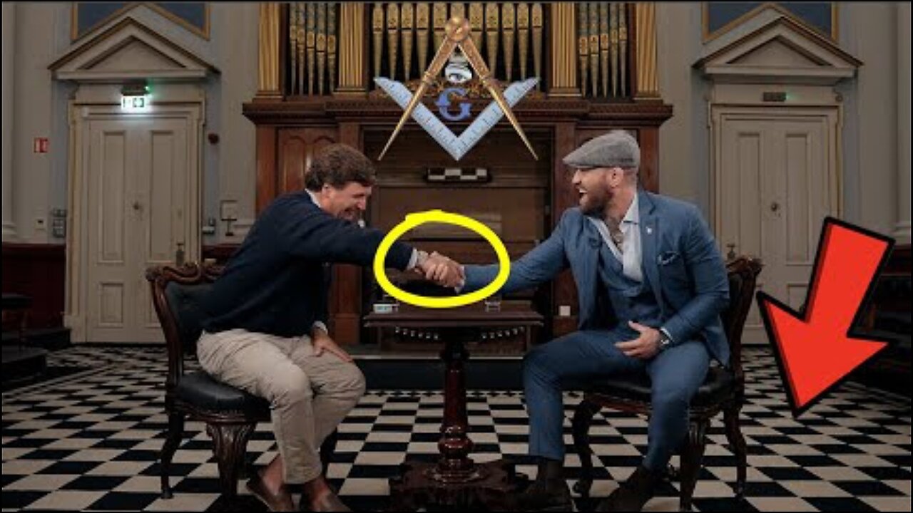 COINTELPRO SHILLS ARENT EVEN HIDING IT ANYMORE! TUCKER CARLSON REVEALS HIMSELF AS A FREEMASON!