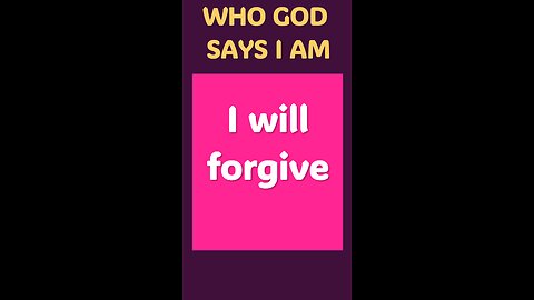 I WILL FORGIVE #forgiveness #compassion #love #anxiety #wisdom #Jesus #pray #hope #kindness