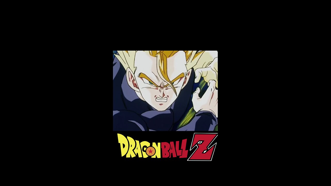 Gohan tries to stop Buu from hatching.