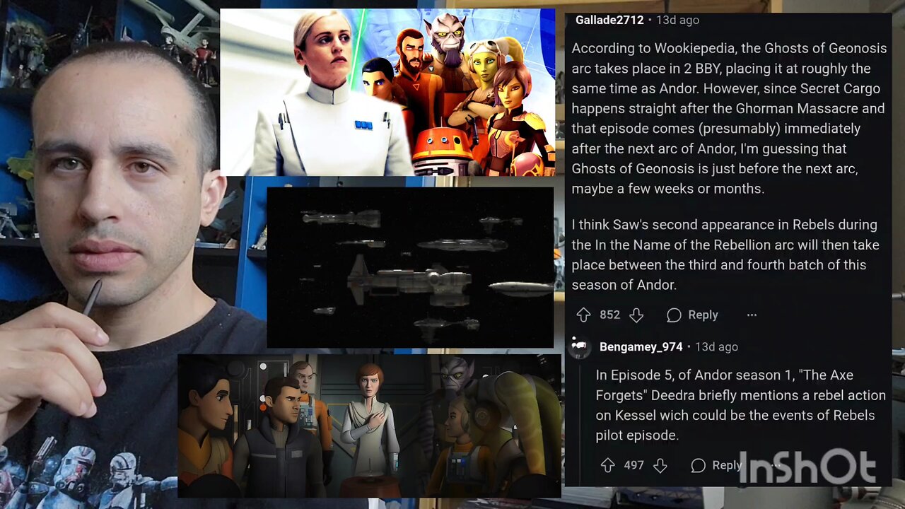 Star Wars REBELS series refrenced ANDOR series | TIMELINE