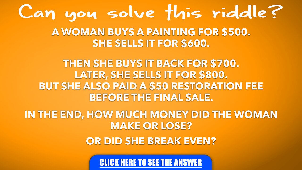 Can you solve this riddle?
