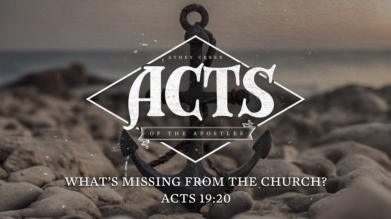 February 23, 2025 | What's Missing From the Church? - Brett Meador