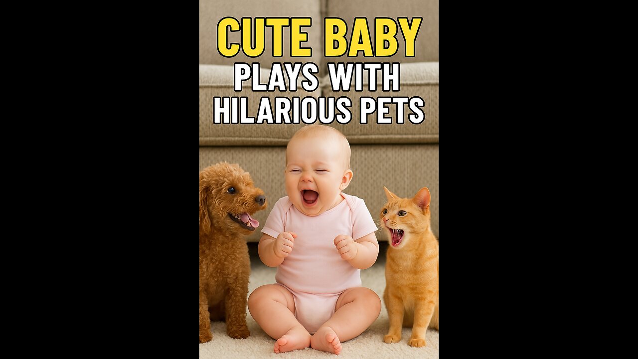 Cute Baby Plays with Hilarious Pets | Adorable & Funny Moments!