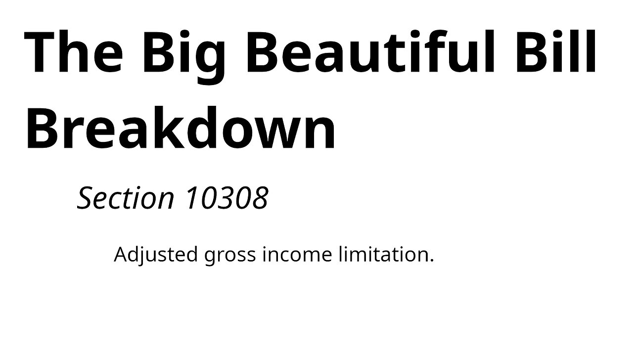 Removing AGI Limitation for Entities that have 75% of Income Come from Farming
