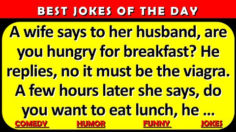 🤣 BEST JOKES OF THE DAY - Try not to laugh Challenge