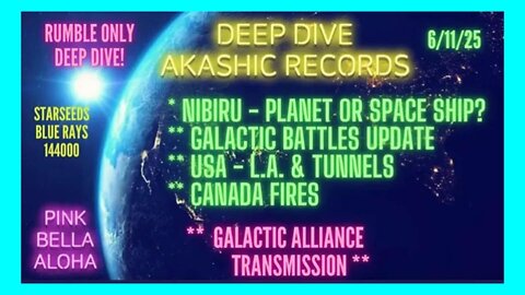 NIBIRU Returns * Planet X or SPACE Station? * L.A. Galactic Cleanup * CANADA Fires