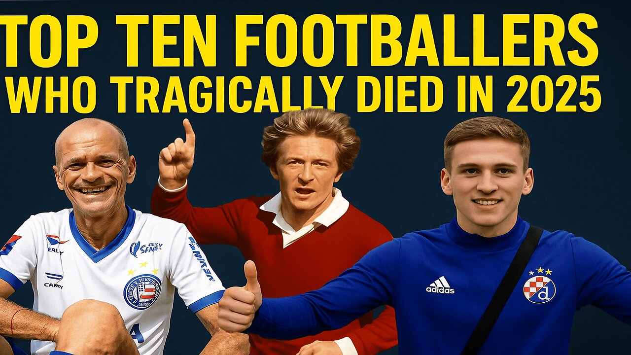 🔟 Top 10 Footballers Who Tragically Died in 2025 | Heartbreaking Football Losses 💔| NEWSDRIFT