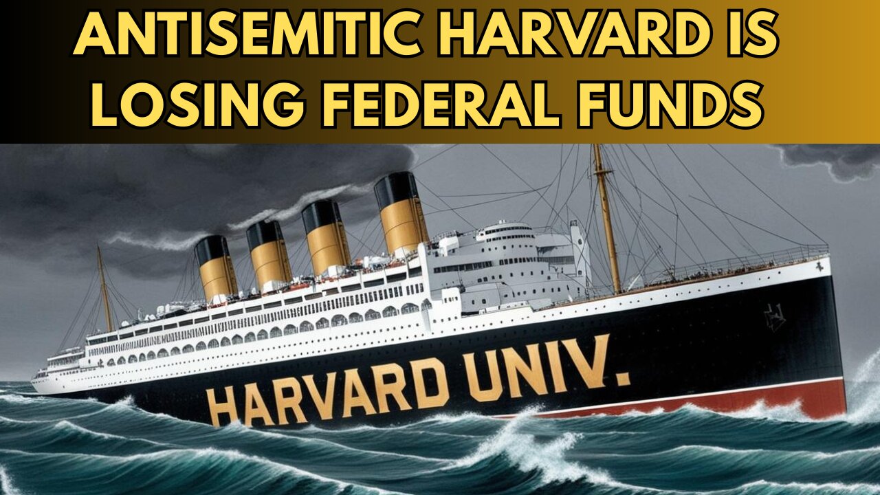 Antisemitic Harvard is Losing Federal Funds