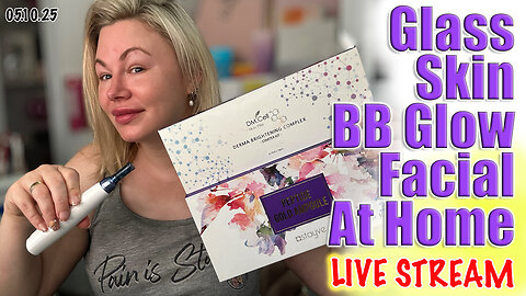 Live Glass Skin BB Glow Facial at Home! AceCosm.com and code Jessica10 saves you money