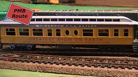 HO Scale Steam Circus Train