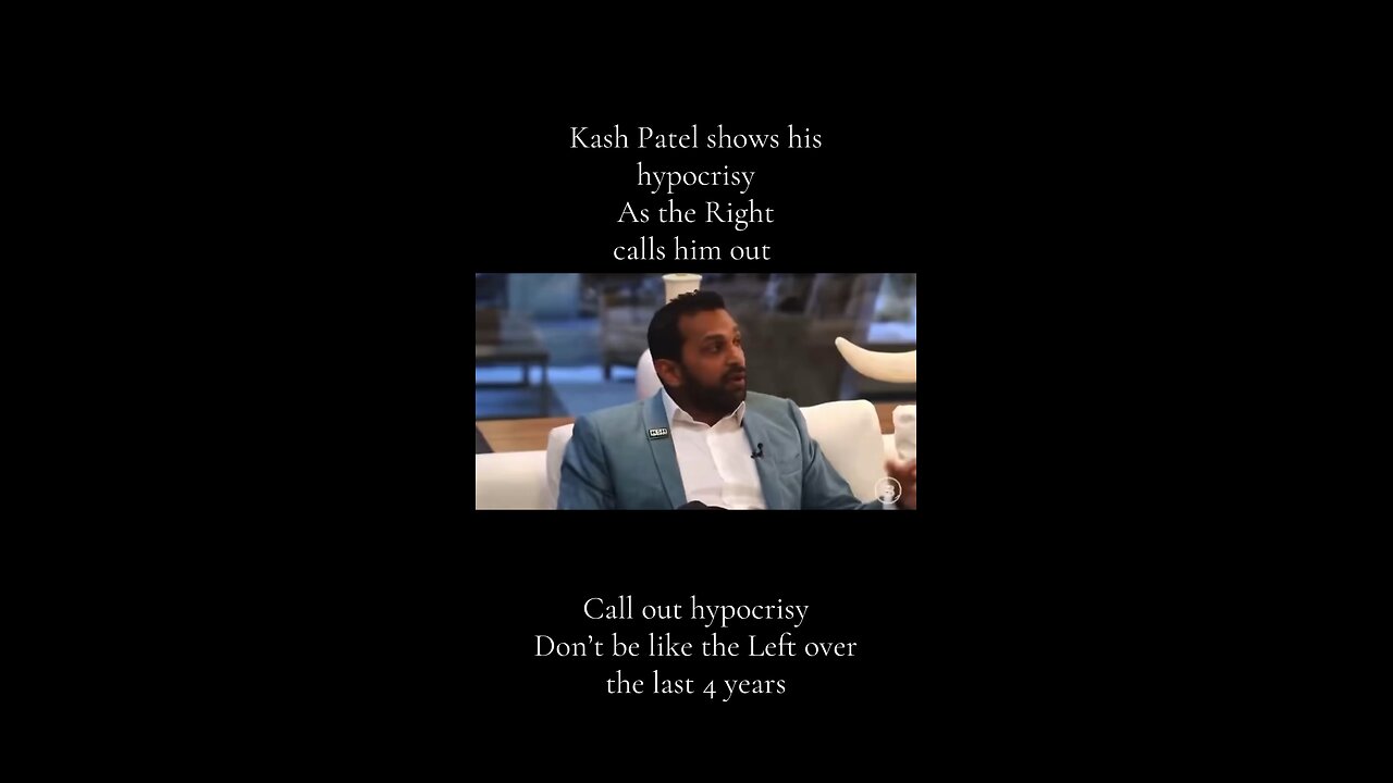 The Right goes after Kash