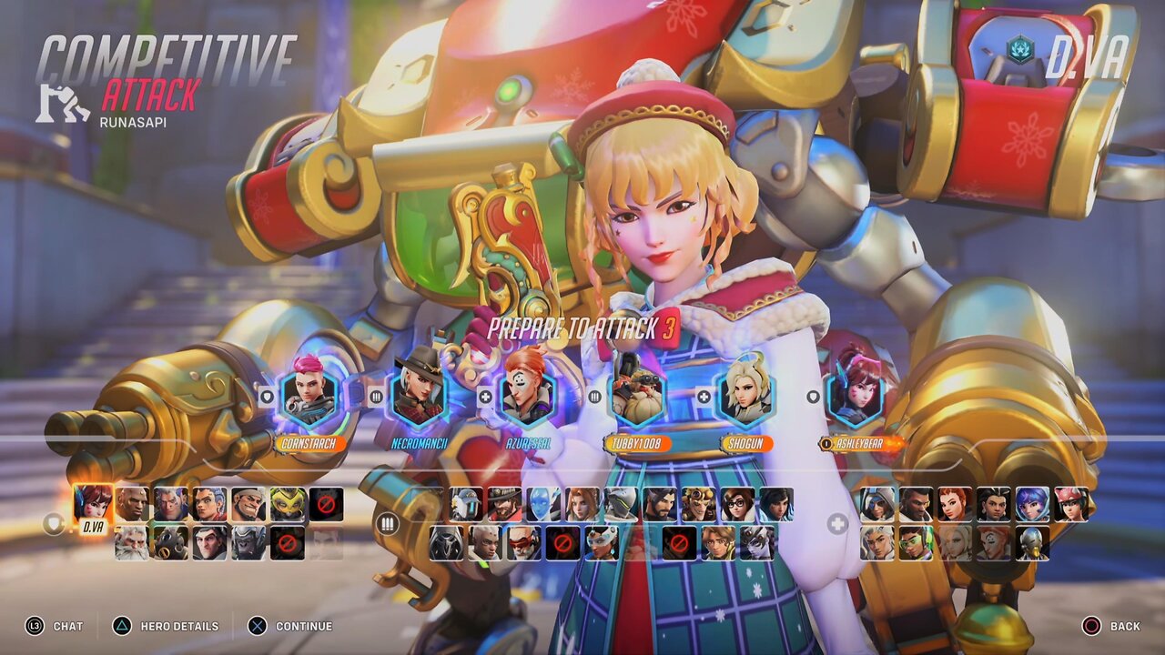 Overwatch 2 D.Va Gameplay (No Commentary)
