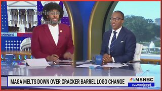 MSNBC Host Freaks Out after Conservatives Trash Cracker Barrel for Terrible Rebrand