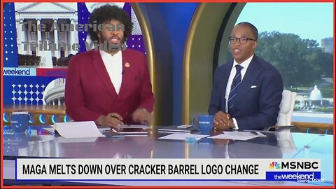 MSNBC Host Freaks Out after Conservatives Trash Cracker Barrel for Terrible Rebrand