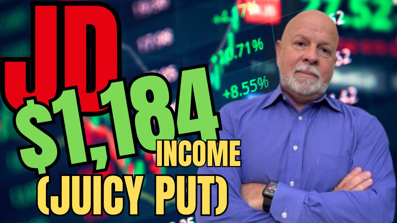JD Juicy Put Strategy Makes $1184 Income