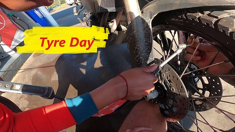 Tyre day - #bmw never inflate tyre but buy a new wheel #bmwlife #lifestruggles #jontyknine #shorts