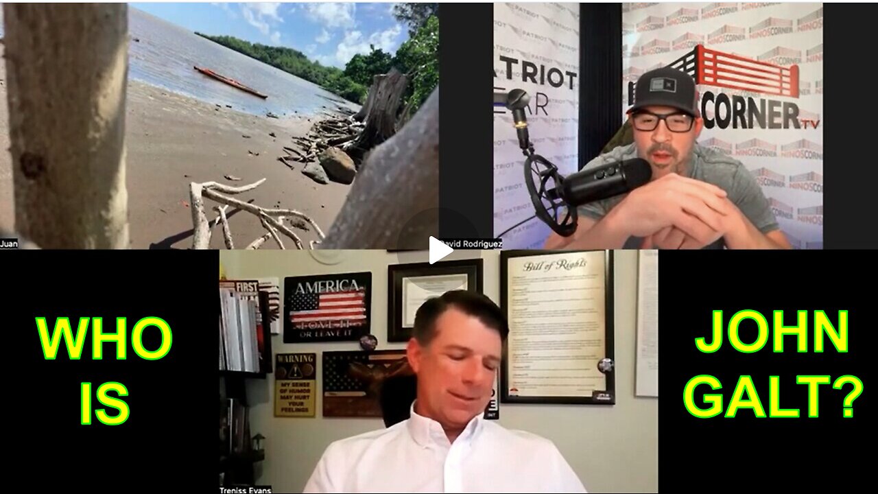 NINO W/ Treniss Evans, Juan O'Savin - Trump's BIG MOVE as CIC Brace For Impact. WHO IS JOHN GALT? SG