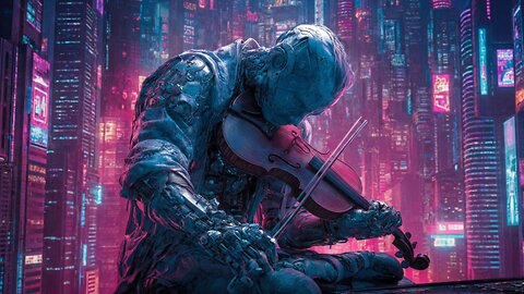 🌌 Crimson Arpeggios – Psy Trance with Violin Original 🎻🔥 ViolinIA Storm