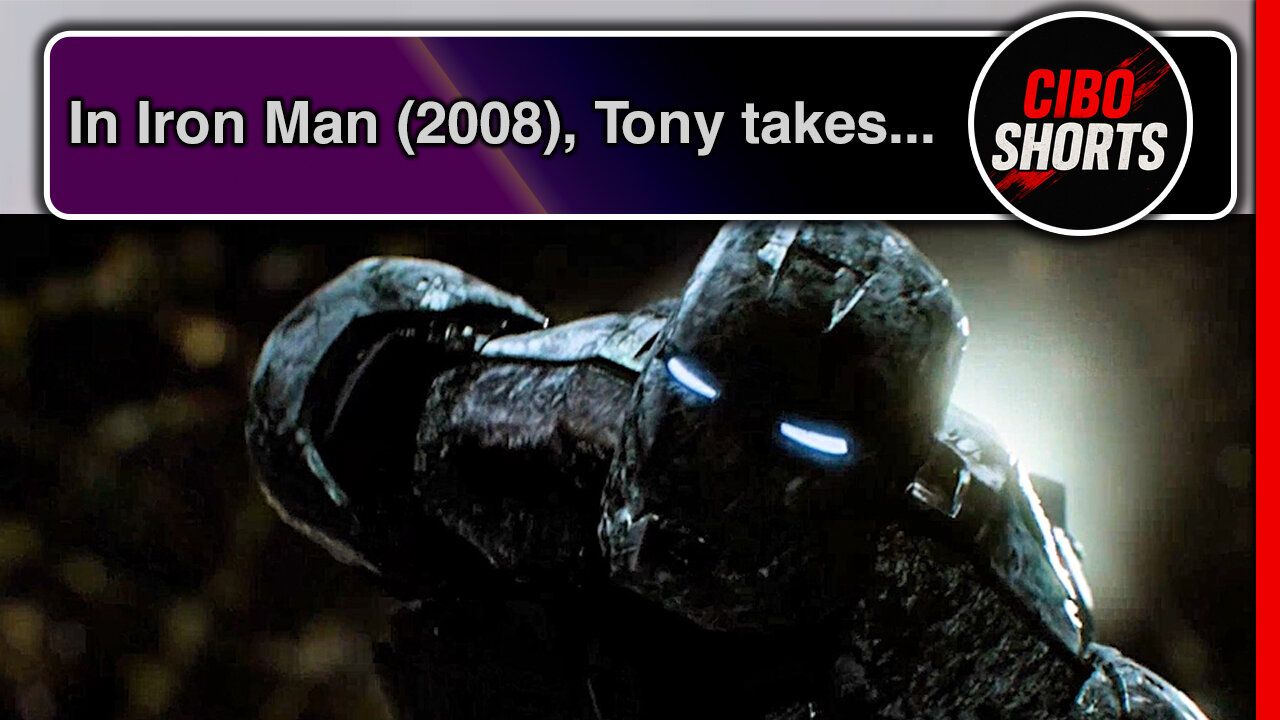 In Iron Man (2008), Tony takes his Mark II suit for a spin, soars high above the clouds
