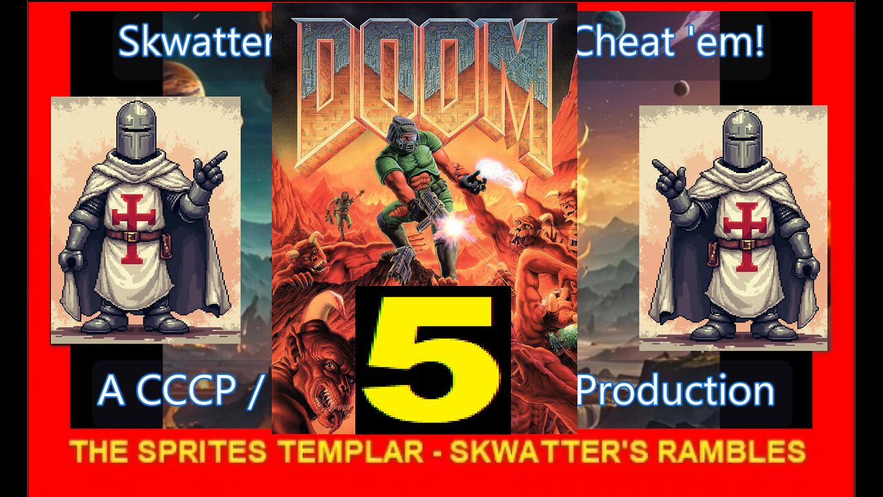 DOOM REMAKE V5 - PC - Skwatter's Skrambles!