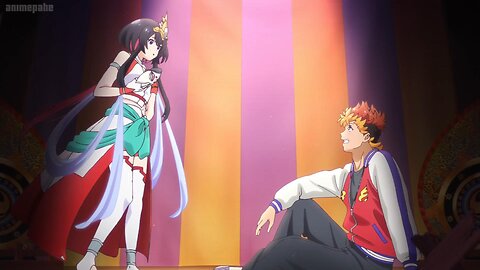 the girl in his dreams is real | Onmyo Kaiten Re:Birth Verse