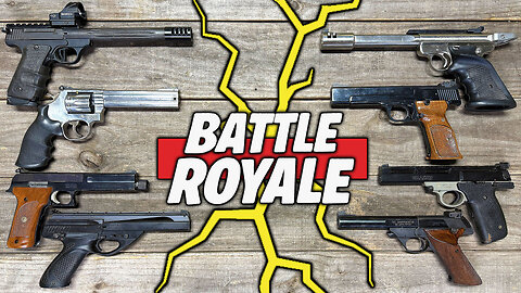 EIGHT Target 22 Handguns: Which 22 Long Rilfe is BEST!