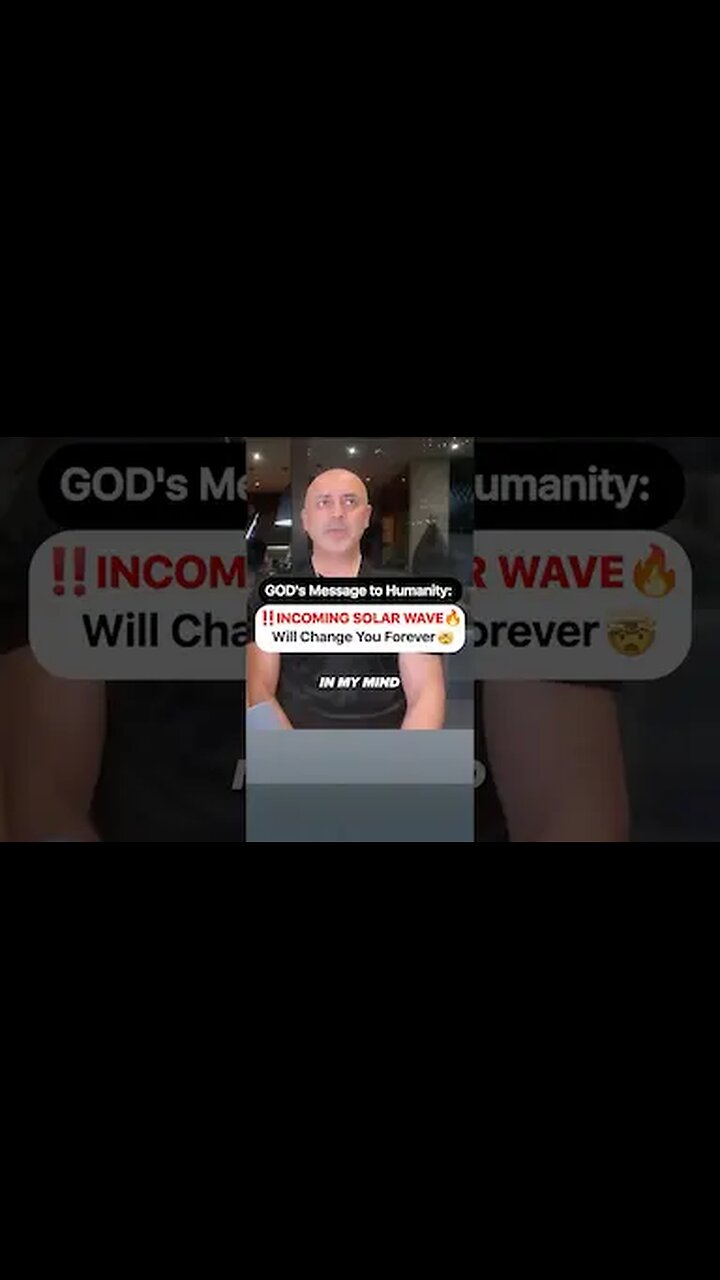 A SOLAR WAVE—hundreds of times the size of Earth—is on its way! The time to prepare is NOW 🔥