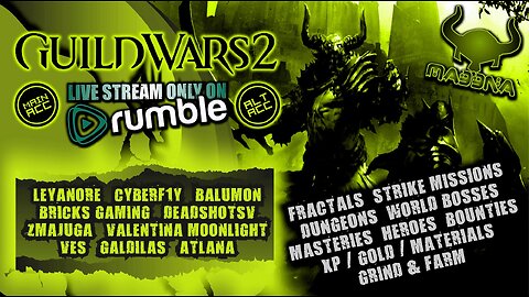 GUILD WARS 2 COOP with @LEYANORE, @BALUMON & @CYBERF1Y... skyscale hunt Pt.2