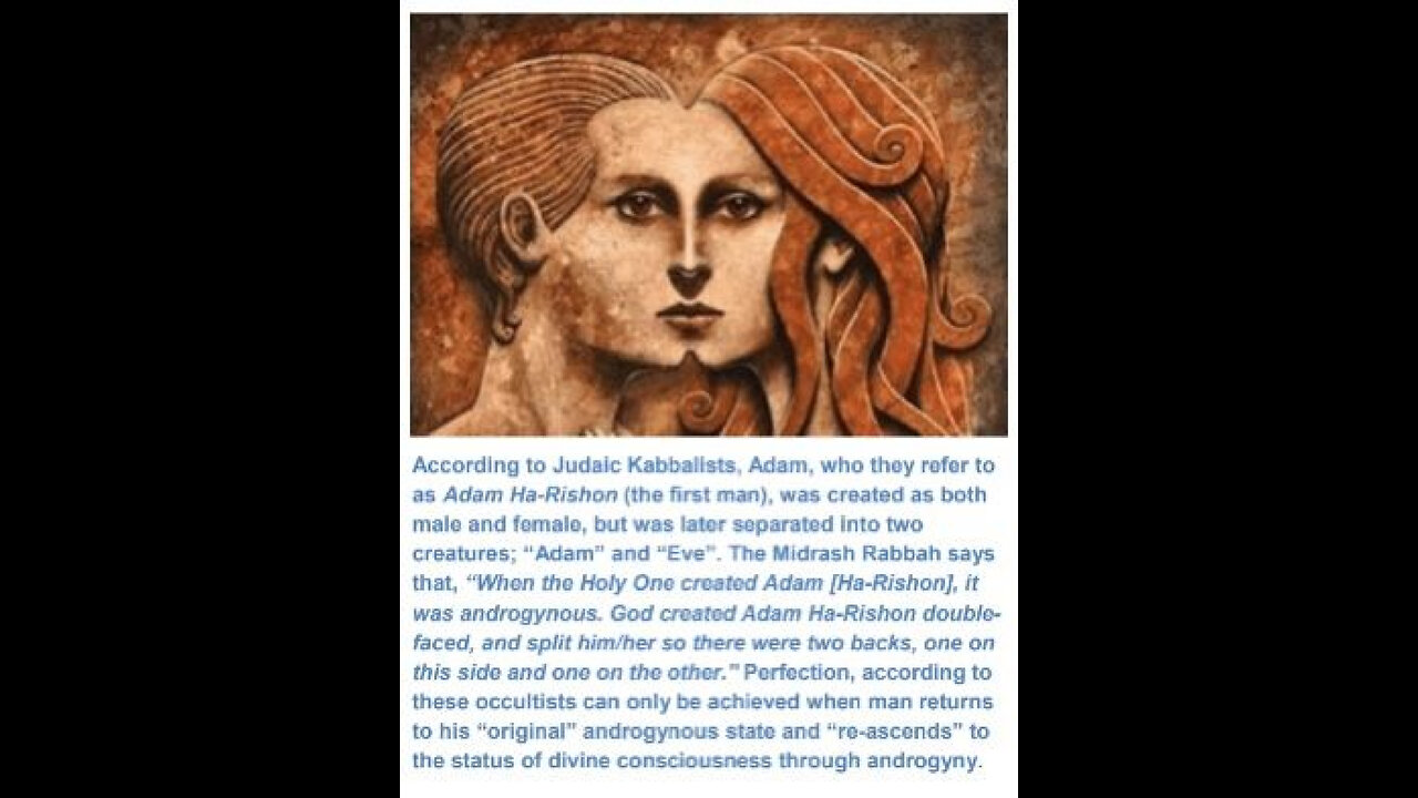 HIDDEN WORLD: DIABOLICAL DECEPTION #EliteGenderInversion #itstheirRELIGION