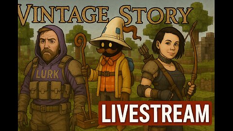 Deep Caves & Deadly Nights – Vintage Story PvE | Vlad & Tippsy Stream #BadAtGaming