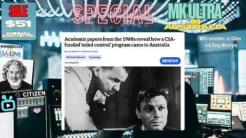 MK Ultra in Australia: With Survivors Jo Gillies and Doug McIntyre