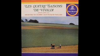 Vivaldi - The Four Seasons - Orchestre De Chambre Jean-Francois Paillard (1976) [Complete LP]