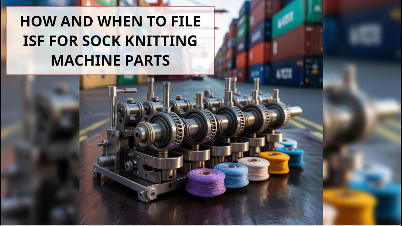 How And When To File ISF For Sock Knitting Machine Parts