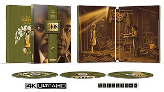 1408 [4K UHD & Blu-ray Steelbook Theatrical & Director's Cut in 4K]