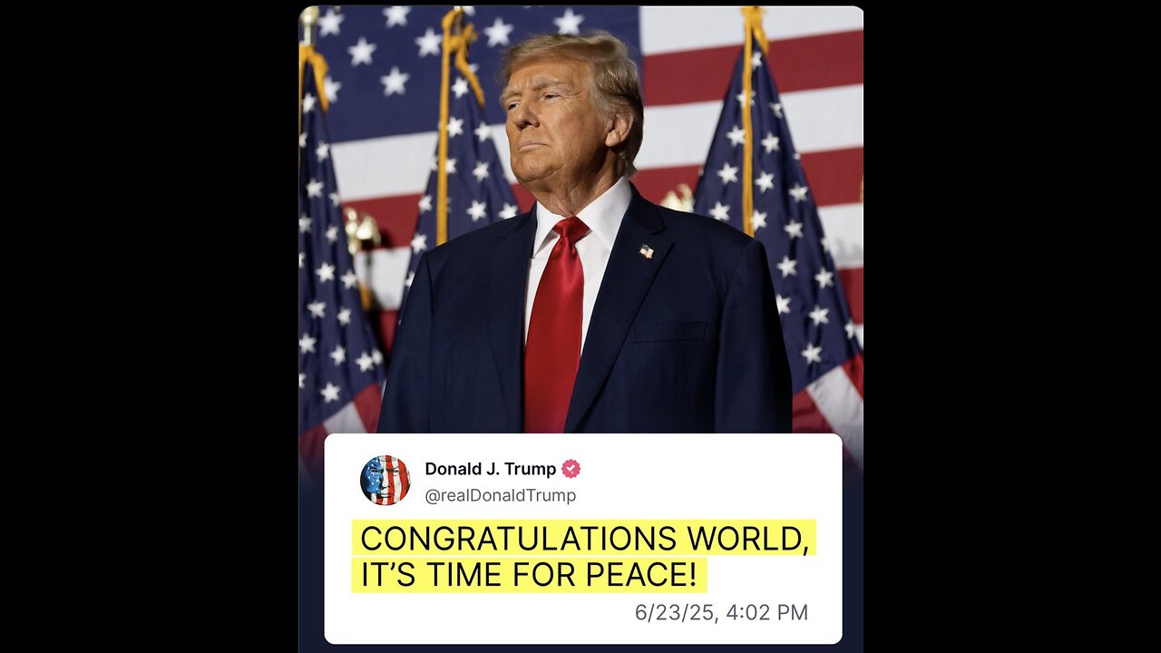 Trump Broker's Ceasefire -- Then Chaos -- Now Will It Hold? Trump and Russia Trade Threats, Trump Cusses Out Both Iran and Israel, Air Defense Missiles Installed Around White House, Stay Close to Jesus!