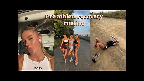 My Recovery Routine As An Athlete🥰