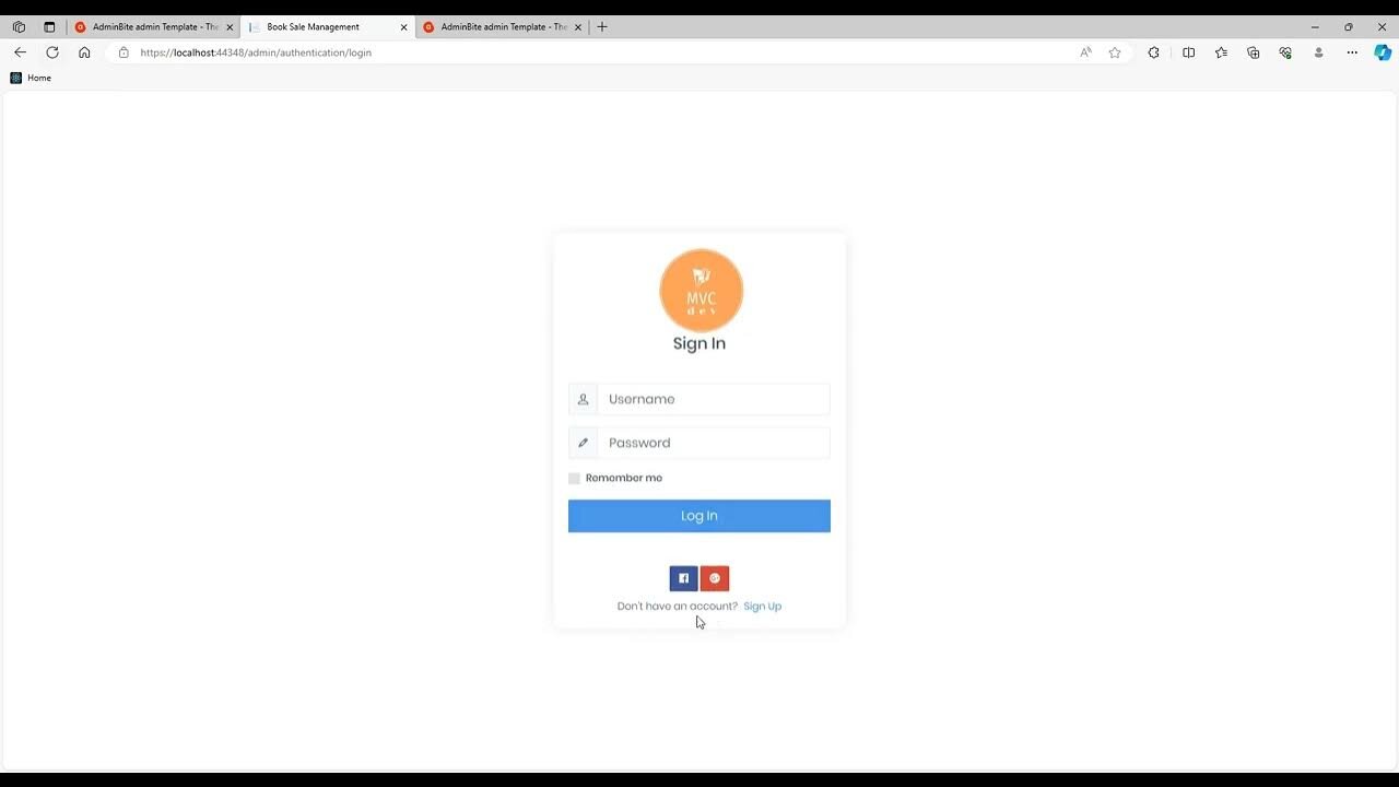 ASPNet MVC Ep20 - Create Login Page