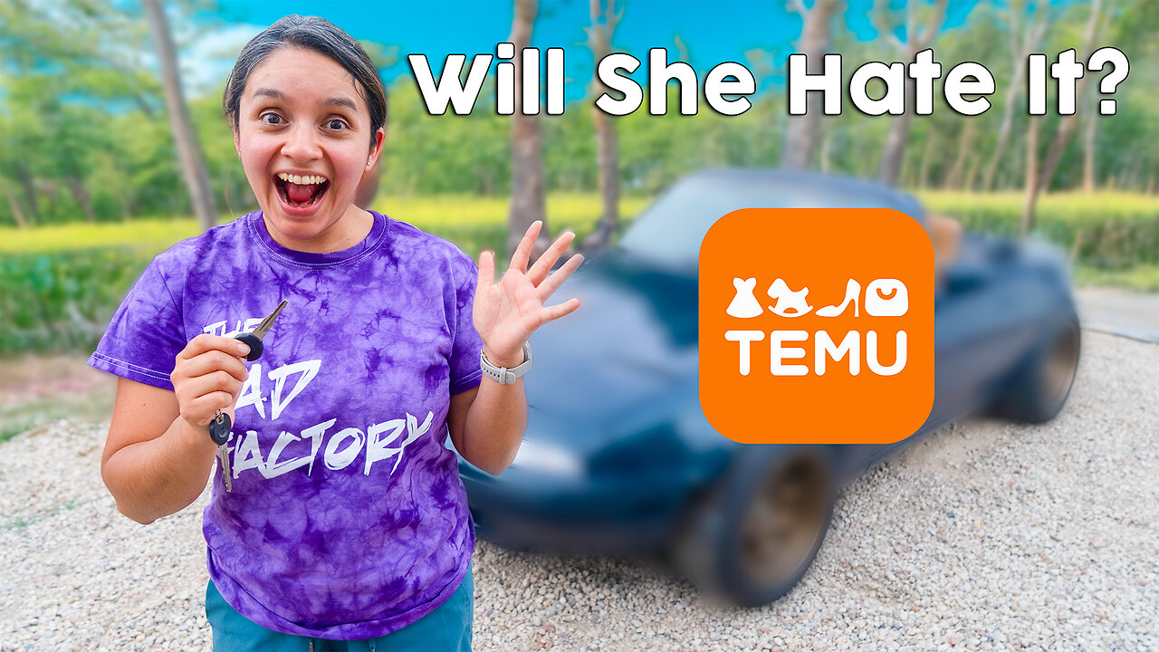 Secretly Pimping My Wife's Ride (With Temu Parts)